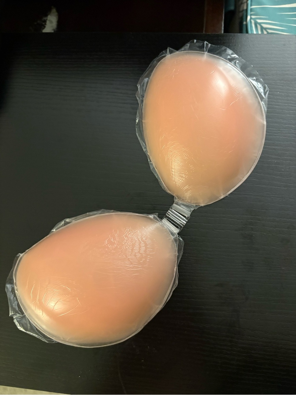 Nude Adhesive Silicone Strapless Bra - Invisible Support